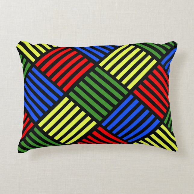 Basket Weave Accent Kussen (Voorkant)
