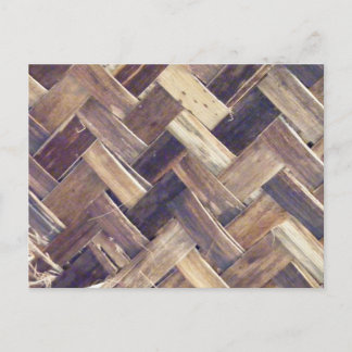 Basket Weave Briefkaart