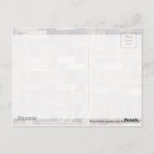 Basket Weave Briefkaart (Achterkant)