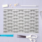 Basket Weave-decoupage Hoesje voor paasmandje Tissuepapier (Craft)