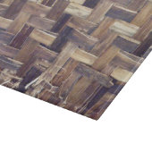 Basket Weave Snijplank (Hoek)