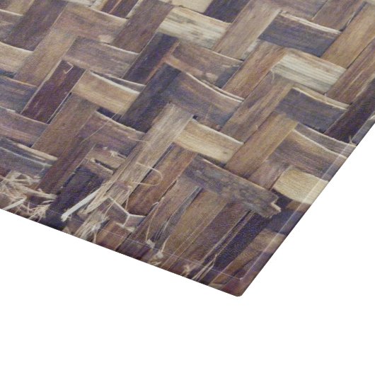 Basket Weave Snijplank (Hoek)