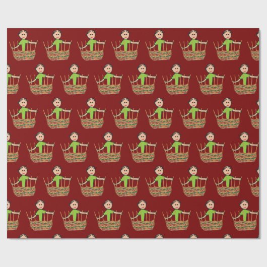 Basket Weaving Cadeaupapier (Vlak)