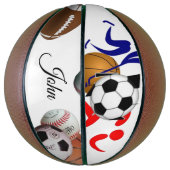 Basketbal (Verticaal)