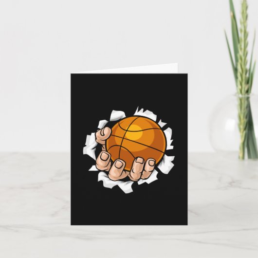 Basketbal 19 kaart (Voorkant)