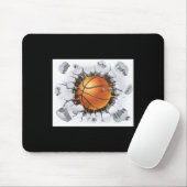 Basketbal 1 muismat (Met muis)