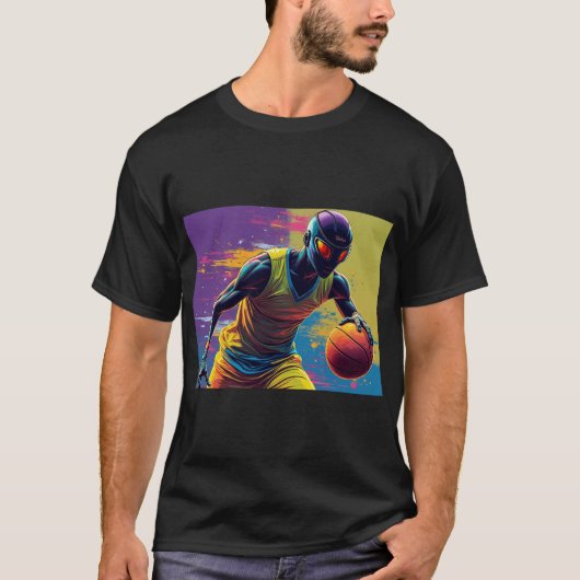 BASKETBAL 1 T-SHIRT (Voorkant)