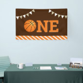 Basketbal 1e verjaardagsfeestje spandoek (Beurs)