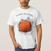 Basketbal 2025 t-shirt (Voorkant)