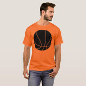 basketbal 2 t-shirt (Voorkant volledig)