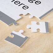 Basketbal 4 Foto Collage Jigsaw Puzzle Grijs Legpuzzel (Zijkant)