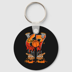 Basketbal 67 Zes Zeven 6 7 Jongens Grappig Gen Alp Sleutelhanger