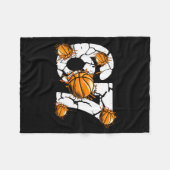 Basketbal 67 Zes Zeven 6 7 Kinderen Grappig Gen Al Fleece Deken (Voorkant (Horizontaal))