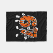 Basketbal 67 Zes Zeven Cool Meme 6 7 Grappige Drip Fleece Deken (Voorkant (Horizontaal))