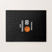 Basketbal 7 Team Fotocollage Legpuzzel (Horizontaal)