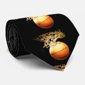 Basketbal Aangepast Stropdas (Opgerold)