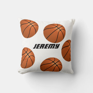 Basketbal aangepaste gepersonaliseerde kussen