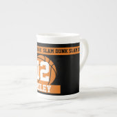 Basketbal Aangepaste naam Leeftijd Porselein Kop (Voorkant rechts)