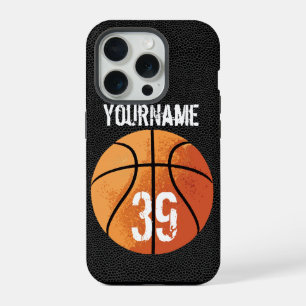 Basketbal (Aanpasbaar) iPhone 15 Pro Case