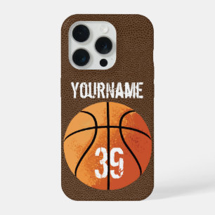 Basketbal (Aanpasbaar) iPhone 15 Pro Case
