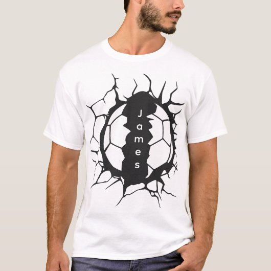 Basketbal (Aanpasbaar) T-shirt (Voorkant)