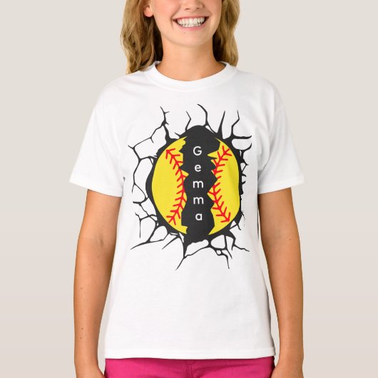Basketbal (Aanpasbaar) T-shirt (Voorkant)