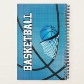 Basketbal aanpassen - Blauw Planner (Achterkant)