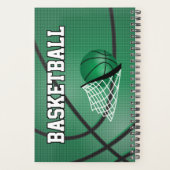 Basketbal aanpassen - Groen Planner (Achterkant)