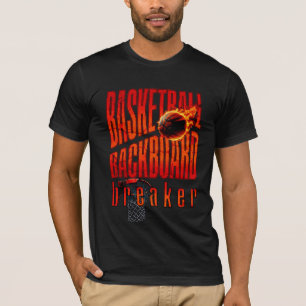 Basketbal achterbordbreker t-shirt