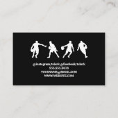 Basketbal achtergrond | Sport Visitekaartje (Achterkant)