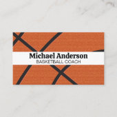 Basketbal achtergrond | Sport Visitekaartje (Voorkant)