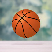 Basketbal Acryl Teken Bord (Neutraal)