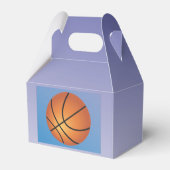 Basketbal Afbeelding 🏀 Monogram Budget Speciaal Bedankdoosjes (Achterkant)