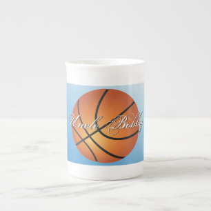 Basketbal Afbeelding 🏀 Monogram Budget Speciaal Porselein Kop