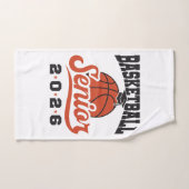 Basketbal Afgestudeerd 2026 Handdoek (Handdoek)