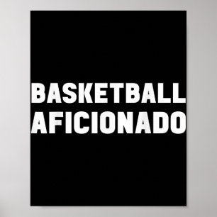 Basketbal Aficionado Coach Lover Expert Speler An Poster