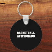 Basketbal Aficionado Coach Lover Expert Speler An Sleutelhanger (Voorkant)