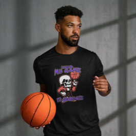 Basketbal Afstudeer T-shirt – Grappig Afstudeercad