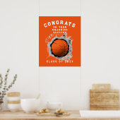 Basketbal Afstuderen 2026 Poster (Keuken)