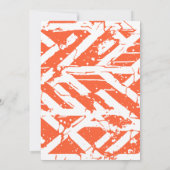 Basketbal Afstuderen Court naar het Pet Kaart (Achterkant)