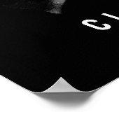 Basketbal Afstuderen Poster (Hoek)