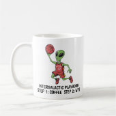 Basketbal Alien Koffiemok (Links)