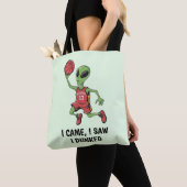 Basketbal Alien Tote Bag (Dichtbij)