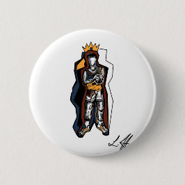 Basketbal Allstar Ronde Button 5,7 Cm