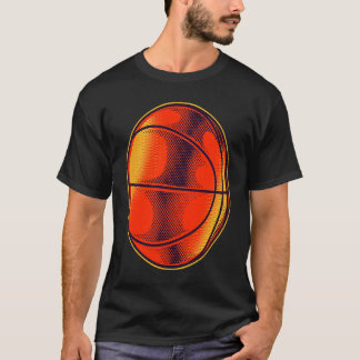 basketbal B bal schets basketbal speler T-shirt