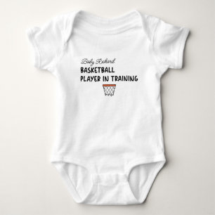 Basketbal Baby   Aangepaste Basketbalspeler Romper