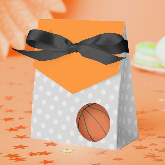 Basketbal Baby shower Treat Bedankdoosjes