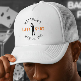 Basketbal Bachelor Party Laatste Schot Trucker Pet