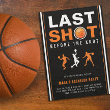 Basketbal Bachelorparty Laatste Schot Oranje & Zwa