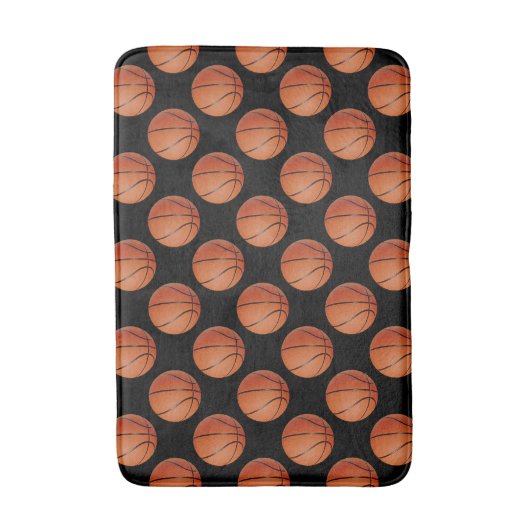 Basketbal Badmat (Voorkant Verticaal)